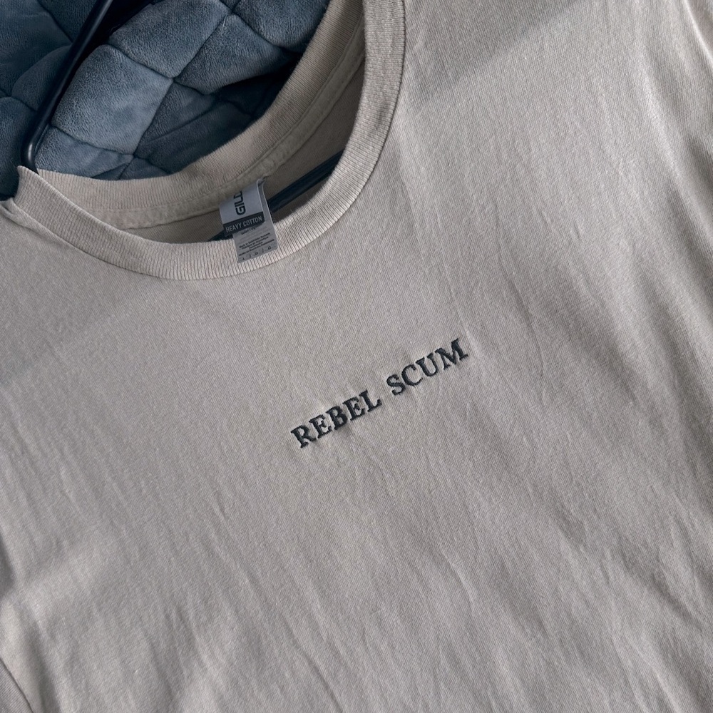 Embroidered Star Wars Rebel Scum tee
